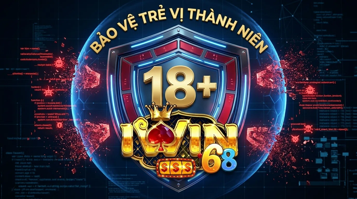 Chính sách bảo vệ trẻ vị thành niên tại hệ thống IWIN, nghiêm cấm người dưới 18 tuổi tạo tài khoản và sử dụng dịch vụ.