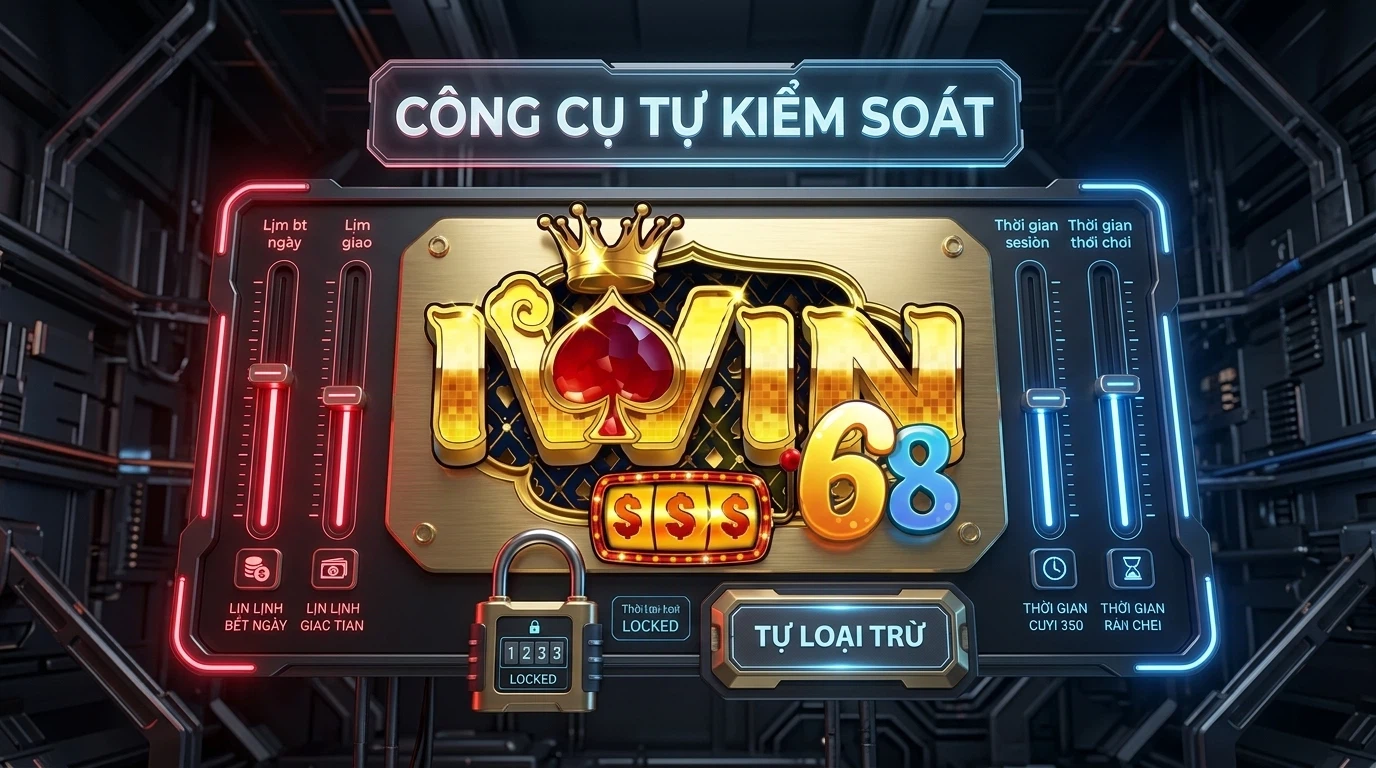 Hệ thống IWIN cung cấp các công cụ công nghệ hỗ trợ tự kiểm soát, thiết lập giới hạn giao dịch và tự loại trừ để bảo vệ người chơi.